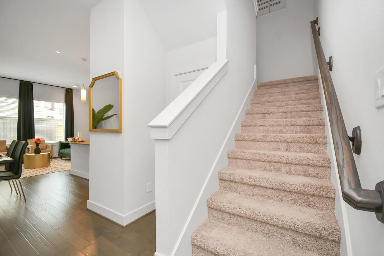 Emerald Palace - New, Modern 3Br Townhome Close To Downtown, Nrg, Med Ctr Houston Extérieur photo