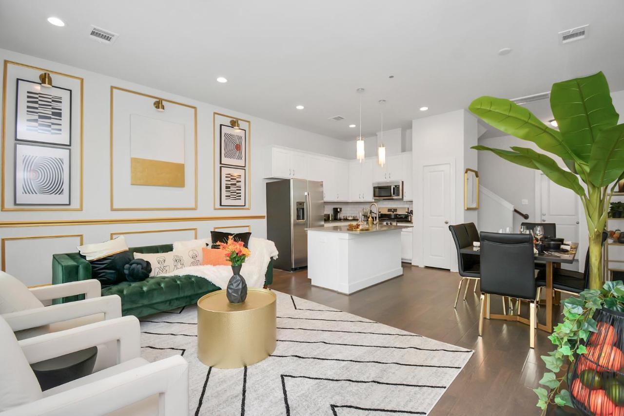 Emerald Palace - New, Modern 3Br Townhome Close To Downtown, Nrg, Med Ctr Houston Extérieur photo