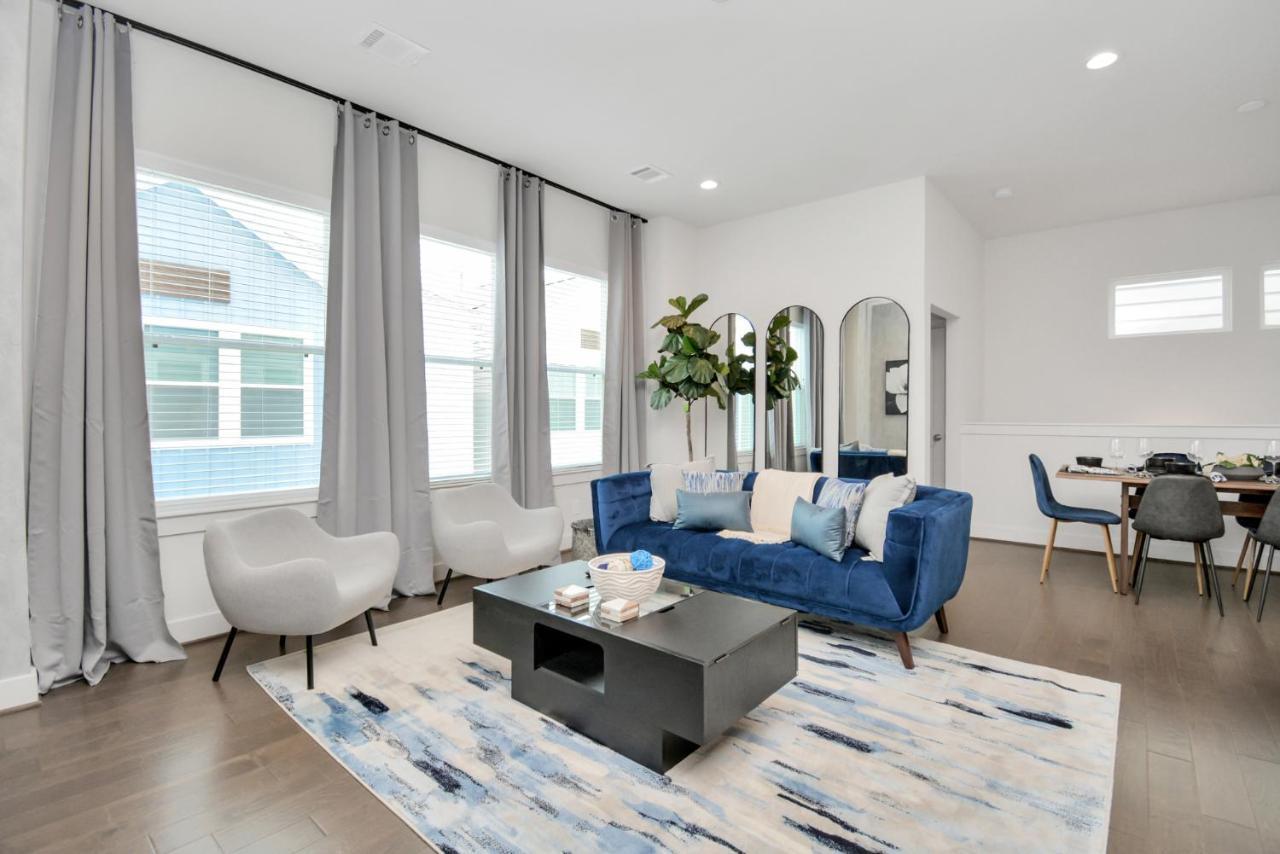 Emerald Palace - New, Modern 3Br Townhome Close To Downtown, Nrg, Med Ctr Houston Extérieur photo